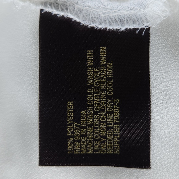 Worthington Lace Sleeveless Top Size Small White - Picture 5 of 7